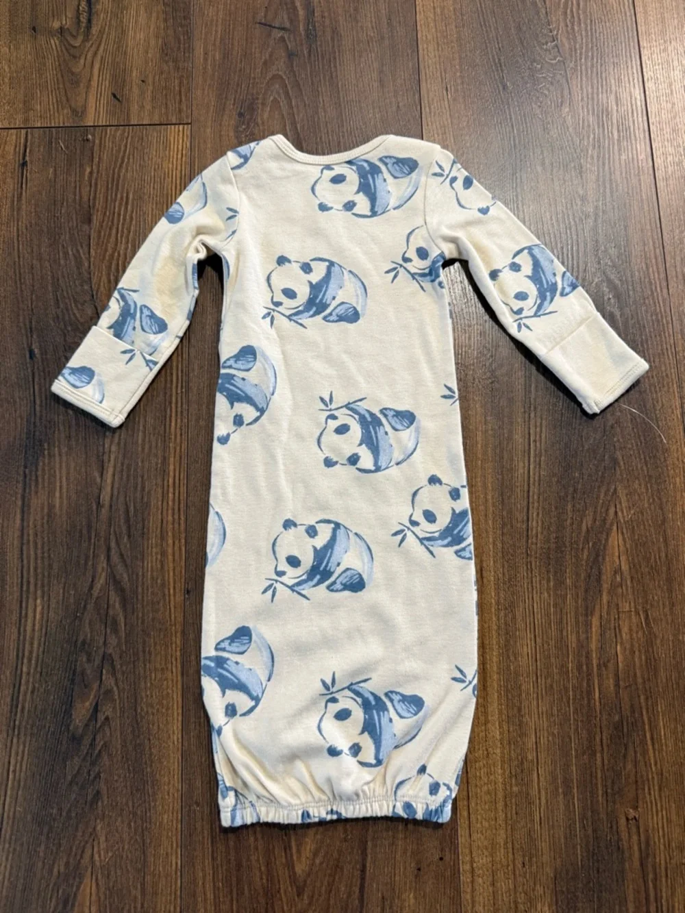 Carter’s Newborn Baby Unisex Sleeper Gown Blue Panda Print